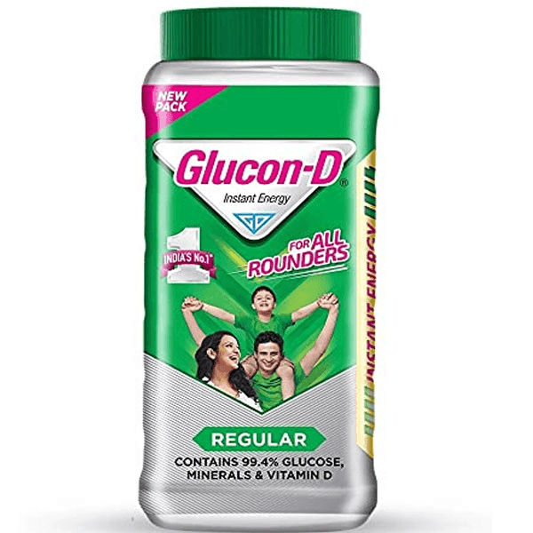 glucon-d regular instant energy glucose powder 1 kg (jar)