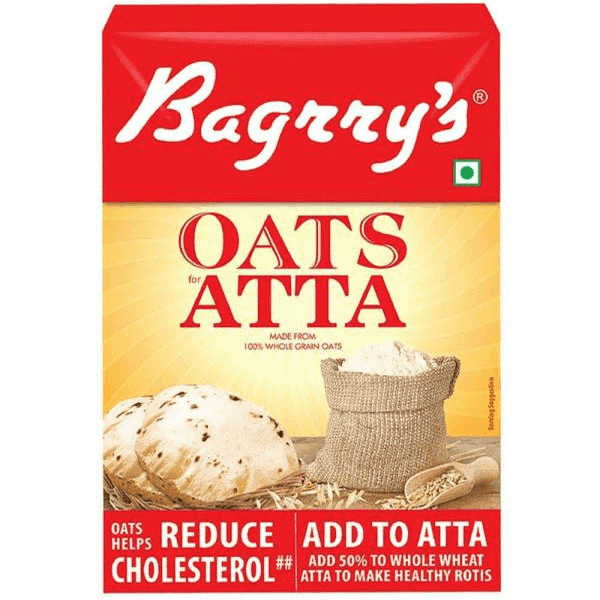 bagrry's oats atta 500 gm