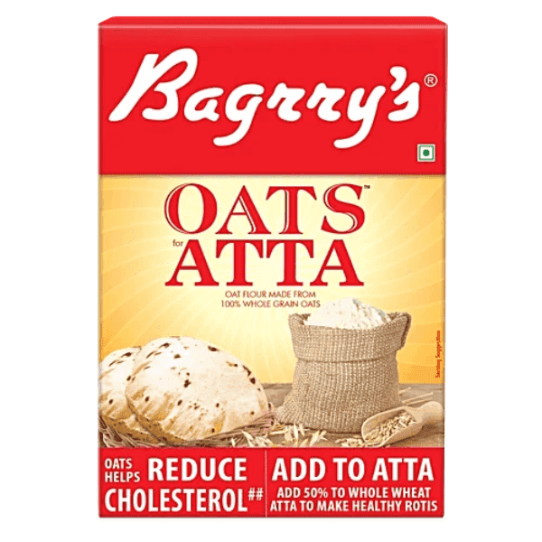 bagrry's oats atta 500 gm