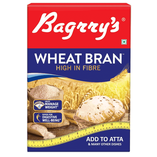bagrry's wheat bran 500 gm (box)