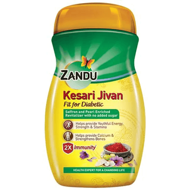 zandu kesaria jivan 450 gm (fit for diabetic)