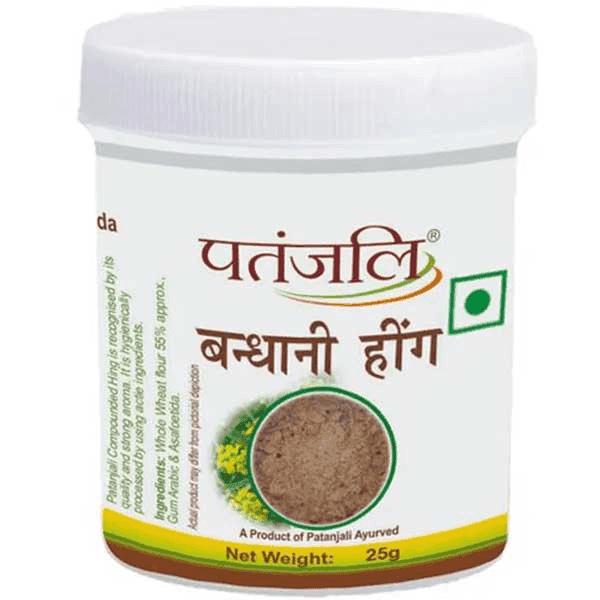 patanjali bandhani hing 25 gm