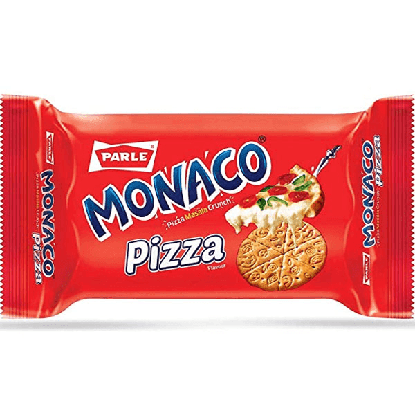 parle monaco pizza biscuits 103.68 gm