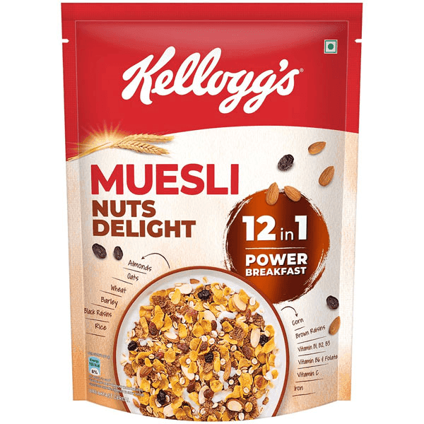 kellogg's nuts delight muesli 500 gm (pouch)