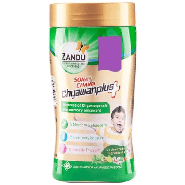 zandu sona chandi chyawanplus 900 gm