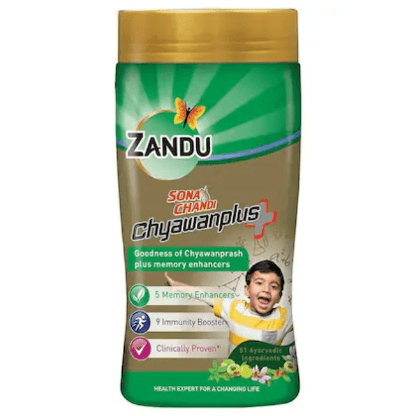 zandu sona chandi chyawanplus 900 gm