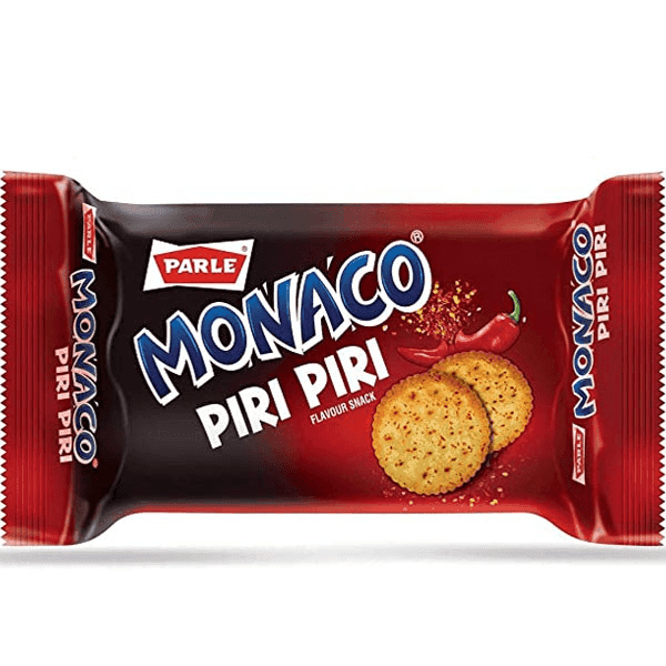 parle monaco piri piri flavour biscuit 100 gm
