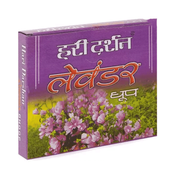 hari darshan lavender dhoop 16 sticks