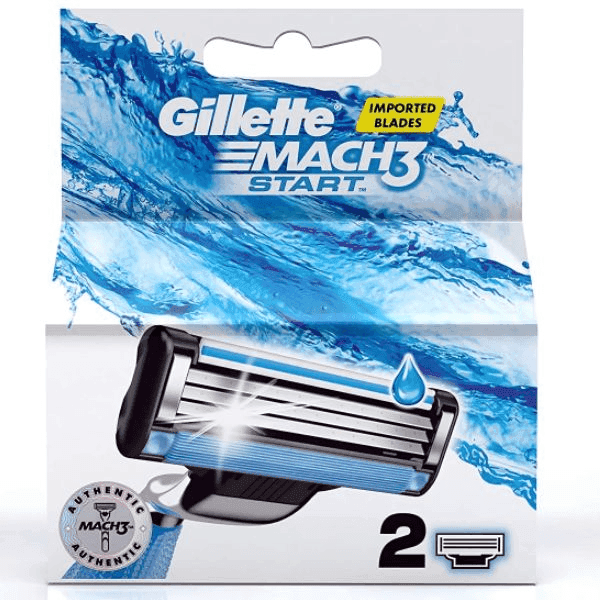 gillette mach3 start 2 cartridges