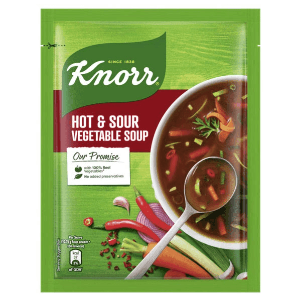 knorr hot & sour vegetable soup 41 gm