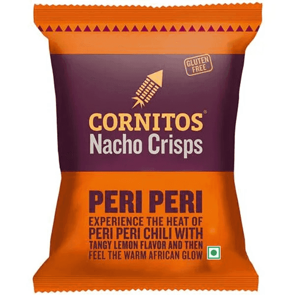 cornitos nacho crisps peri peri 150 gm