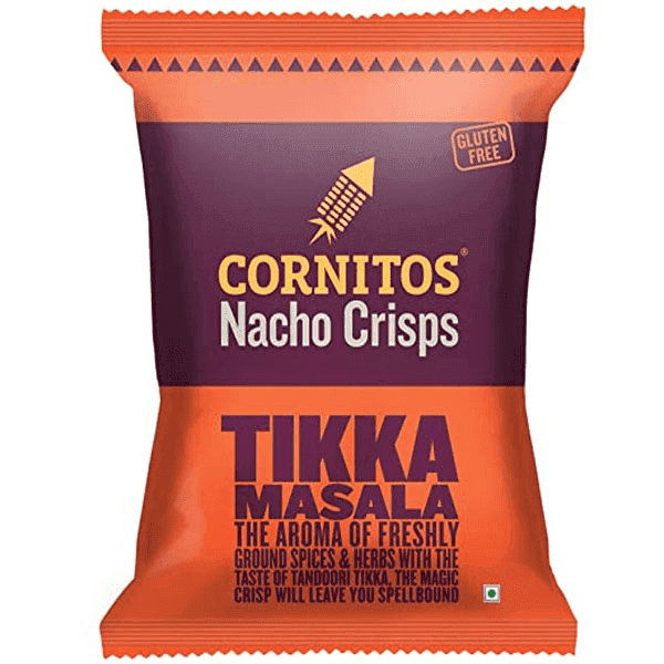cornitos nacho crisps tikka masala 150 gm