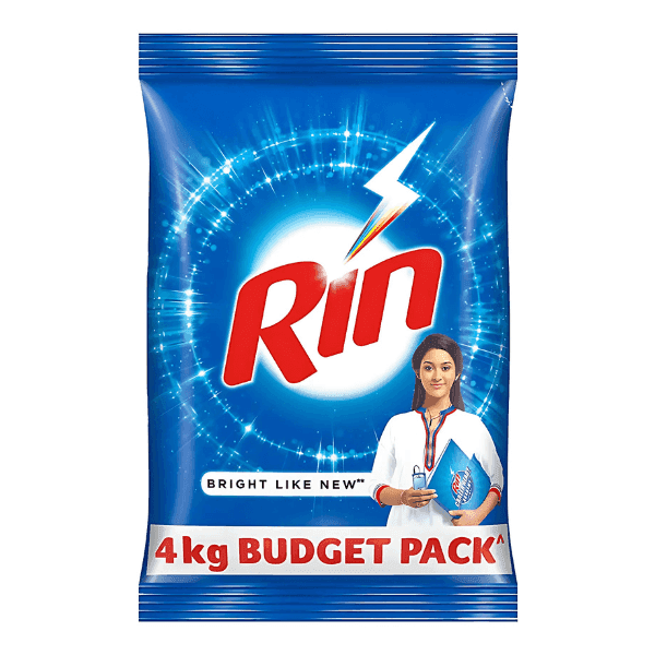 rin detergent powder 4 kg