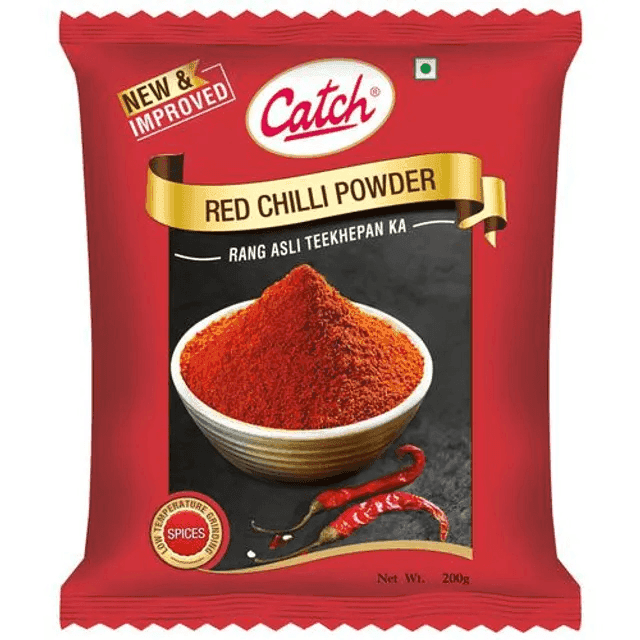 catch red chilli powder 200 gm