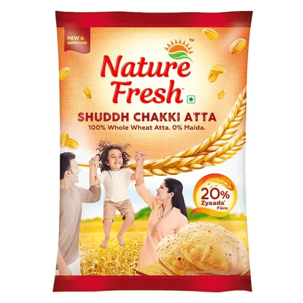 nature fresh atta 10 kg