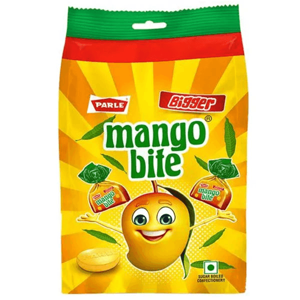 parle bigger mango bite toffee 195 gm