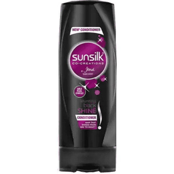 sunsilk stunning black shine conditioner 180 ml