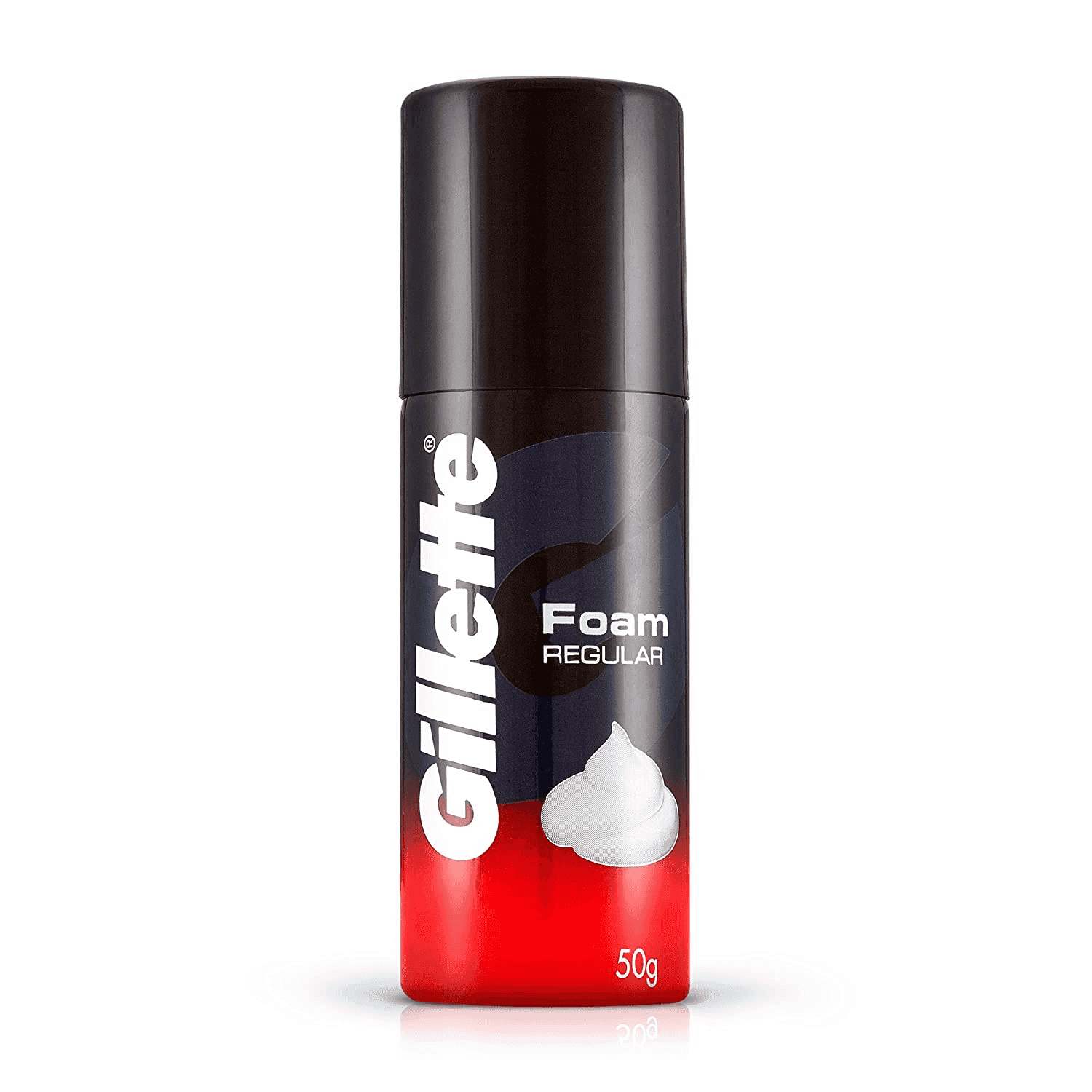 gillette regular shaving foam 50 gm