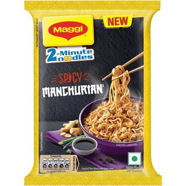 maggi 2-minute spicy manchurian noodles 1 pack 61 gm