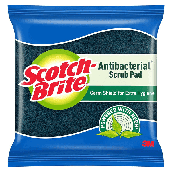 scotch brite antibacterial scrub pad 1 unit
