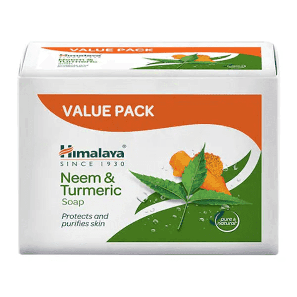 himalaya neem & turmeric soap set 4*75 gm