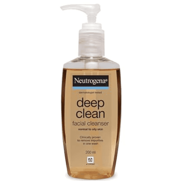 neutrogena deep clean facial cleanser 200 ml