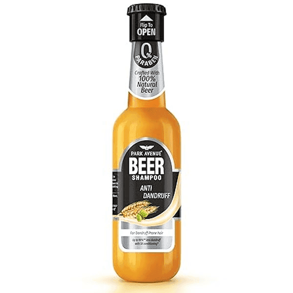 park avenue anti dandruff beer shampoo 180 ml