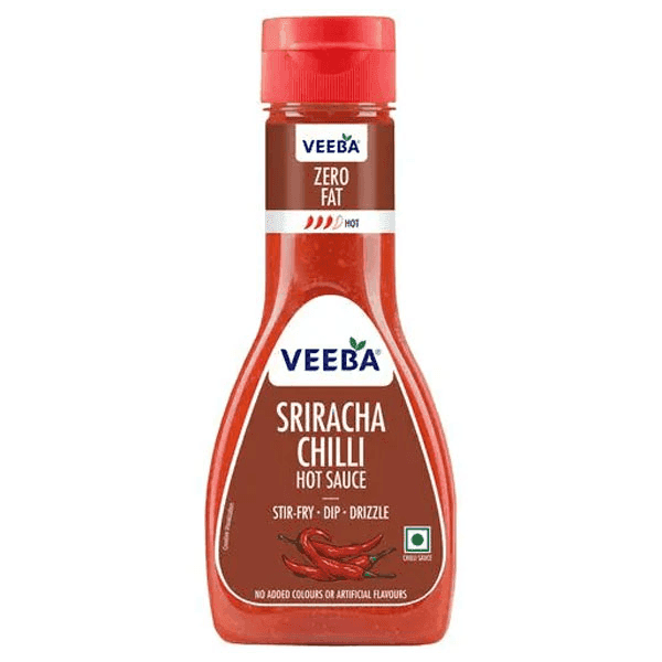 veeba sriracha chilli hot sauce 320 gm