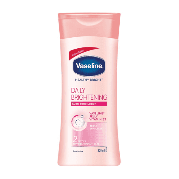 vaseline daily brightening body lotion 200 ml