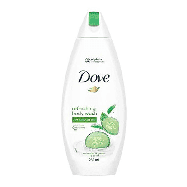 dove refreshing body wash 250 ml 