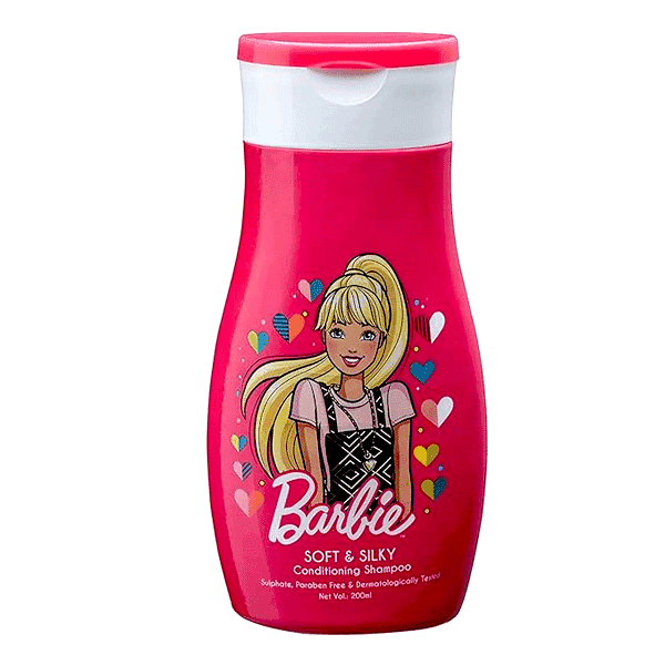 barbie soft & silky conditioning shampoo 200 ml