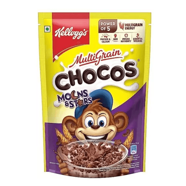 kellogg's multigrain chocos moons & stars 360 gm (pouch)