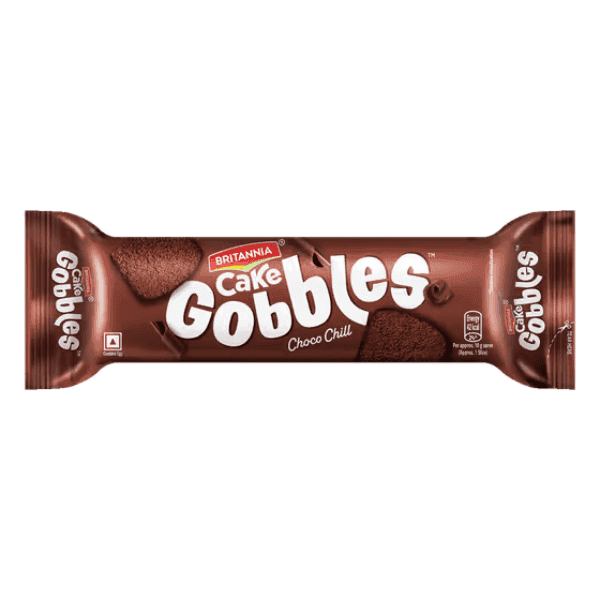 britannia gobbles choco chill cake 100 gm