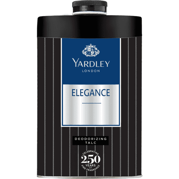 yardley london elegance deodorizing talc 250 gm