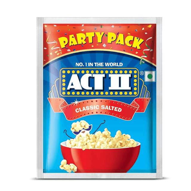 act 2 classic salted popcorn 150 gm