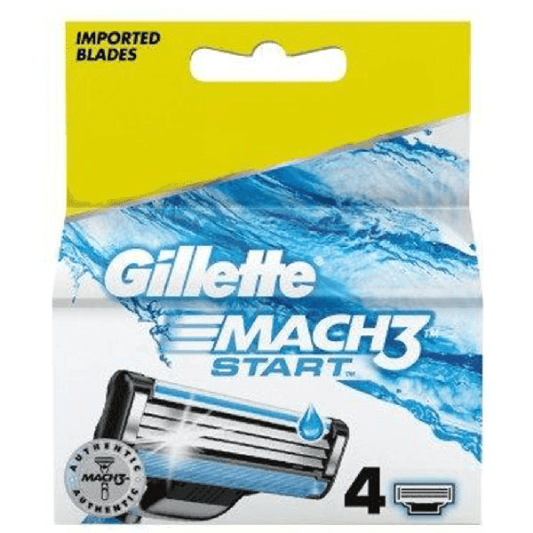 gillette mach3 start 4 cartridges