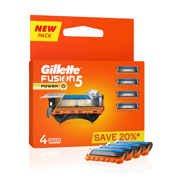 gillette fusion5 power 4 cartridges