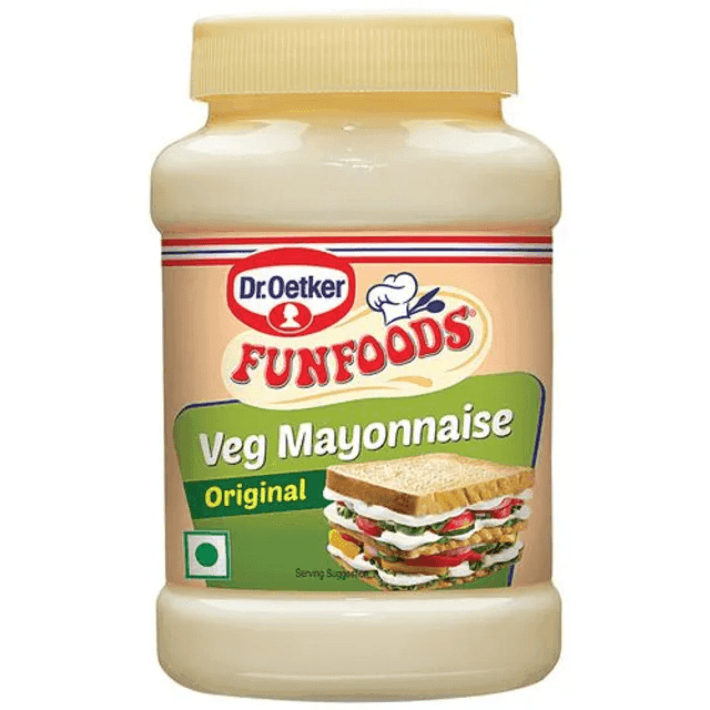 funfoods veg mayonnaise original 250 gm