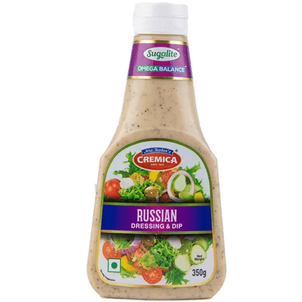 cremica russian dressing & dip 350 gm
