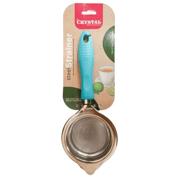 crystal steel tea strainer (medium) 1 pc
