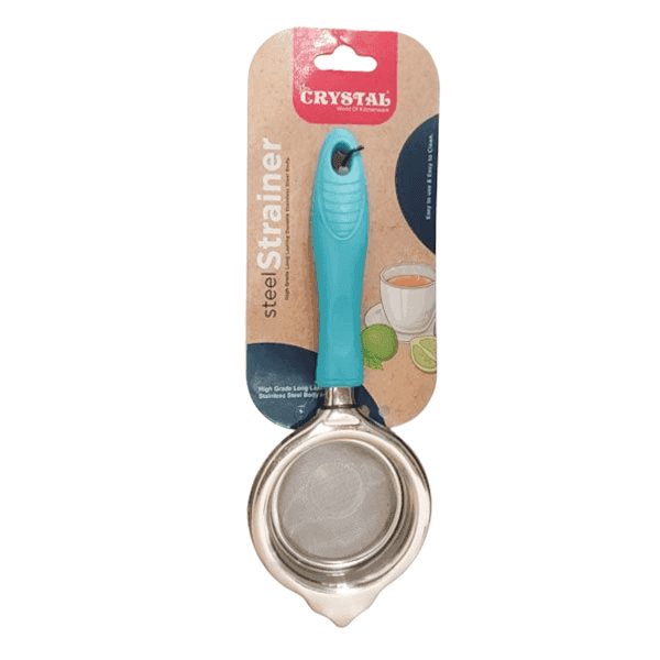 crystal steel tea strainer (small) 1 pc