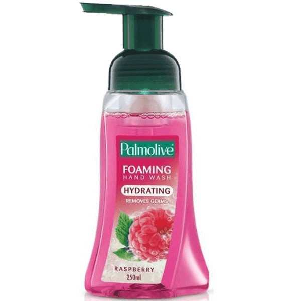 palmolive hydrating raspberry foaming hand wash 250 ml (pump) 