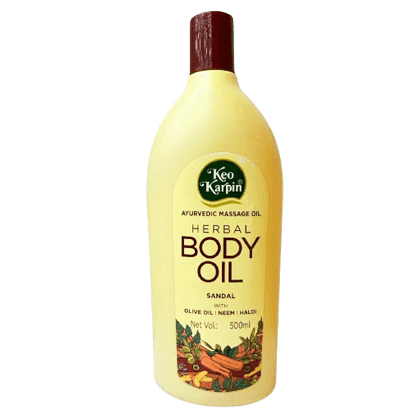 keo karpin herbal sandal body oil 500 ml
