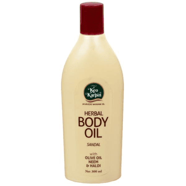 keo karpin herbal sandal body oil 300 ml