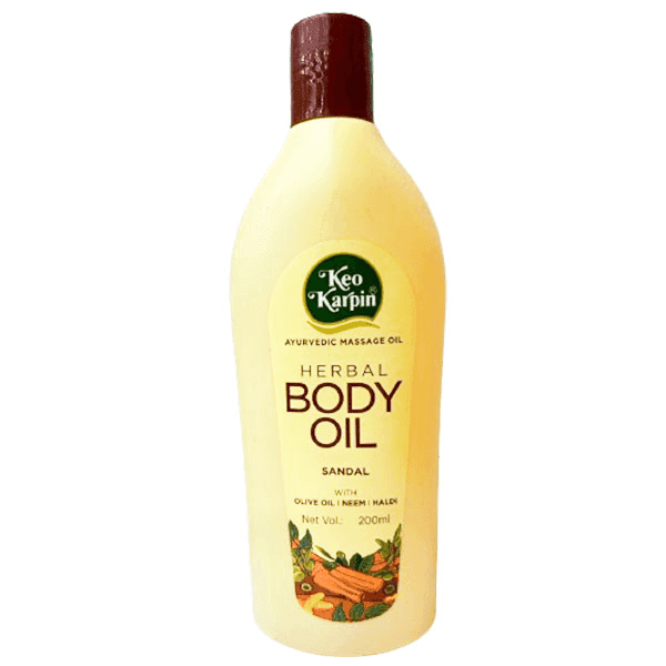 keo karpin herbal sandal body oil 200 ml