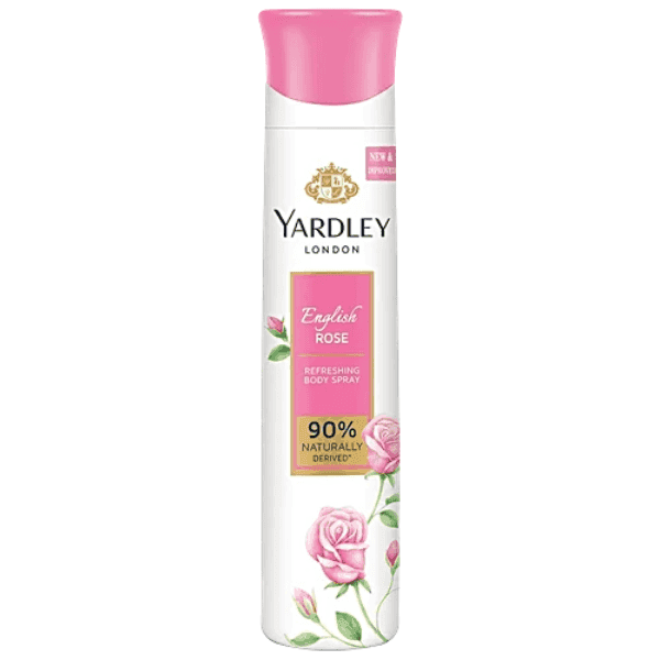 yardley english rose refreshing body spray 150 ml