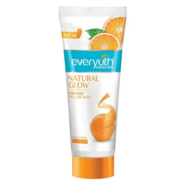 everyuth naturals natural glow orange peel-off mask 50 gm