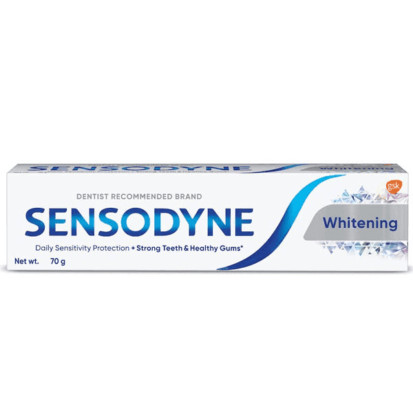 sensodyne whitening tooth paste 70 gm