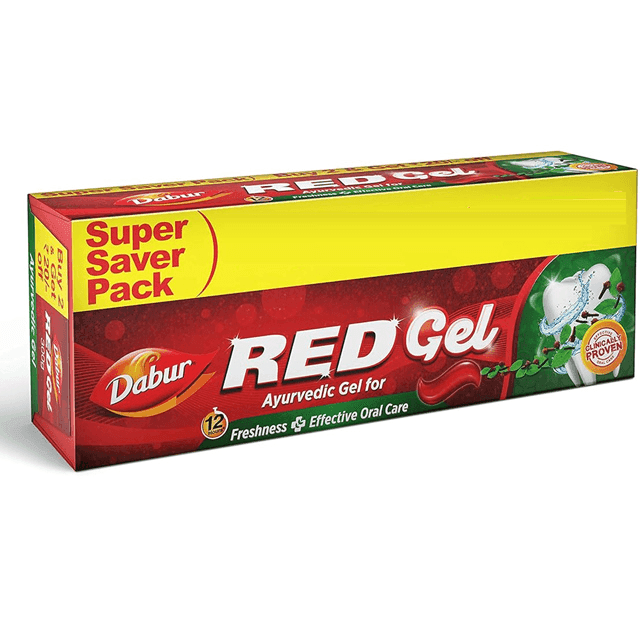 dabur red gel tooth paste 300 gm