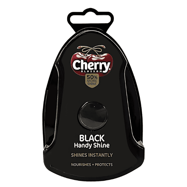 cherry blossom black handy shoe shiner sponge 5 ml 1 unit